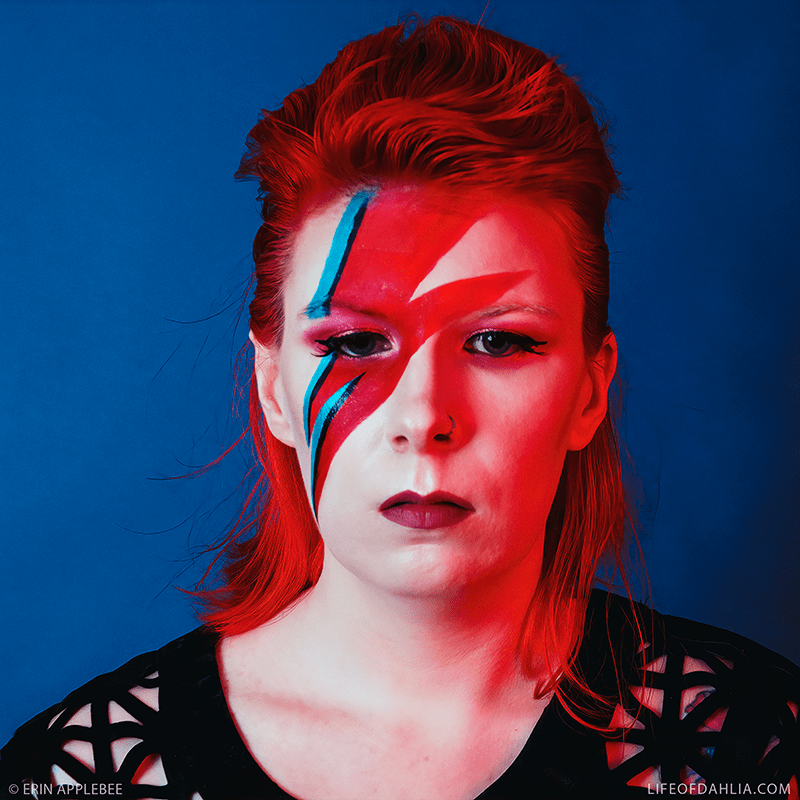 Rock n Roll Series: Rock N' Roll Collab with MorandFX, Pt 1. Makeup & Concept | Life of Dahlia