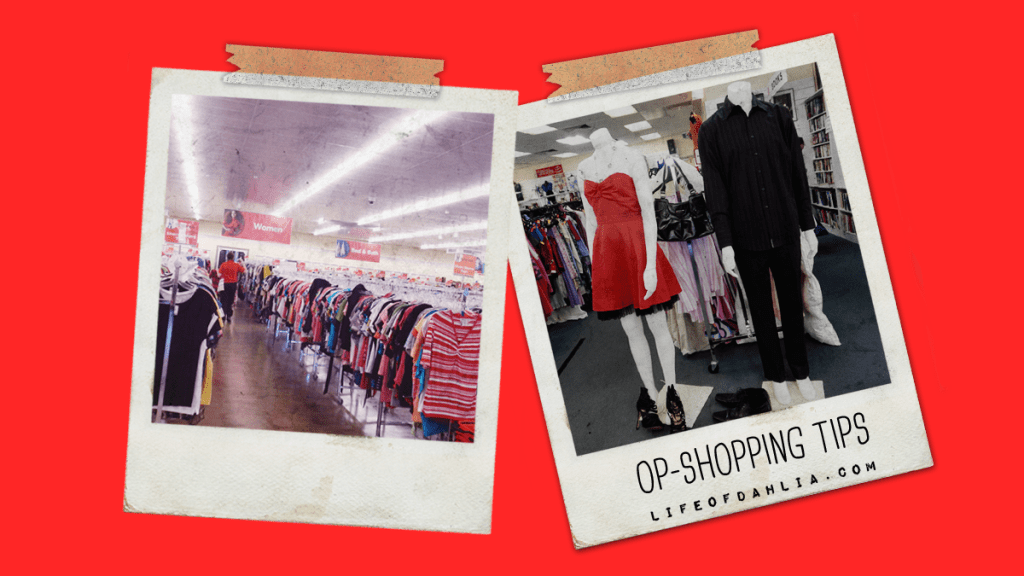 Top Opshopping Tips&nbsp;(thrifting)
