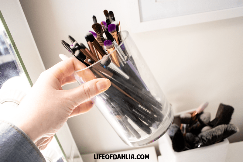 Inexpensive Makeup Organization | Life of Dahlia