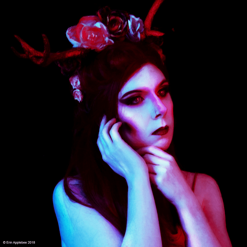 Getting Creative: Fantasy Self-Portrait & Makeup | Life of Dahlia