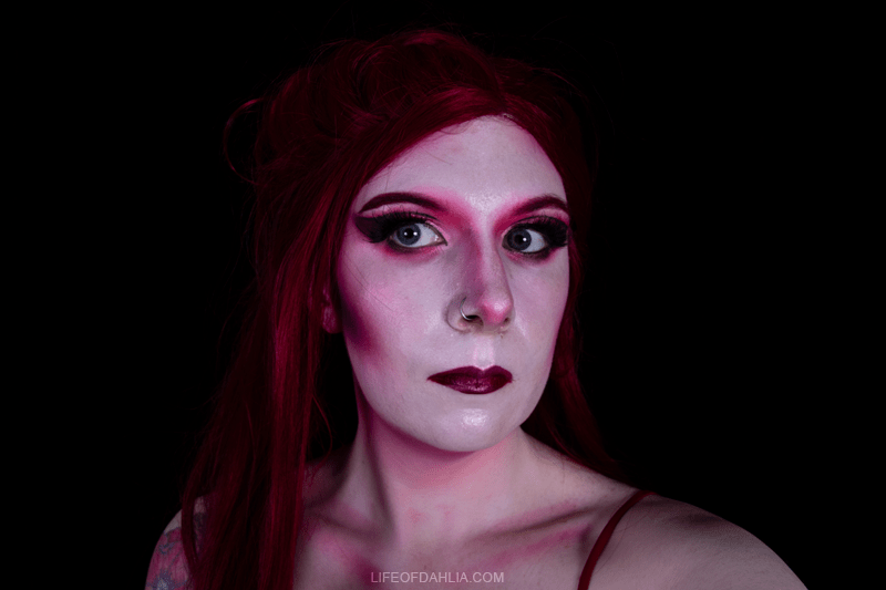 Getting Creative: Fantasy Self-Portrait & Makeup | Life of Dahlia