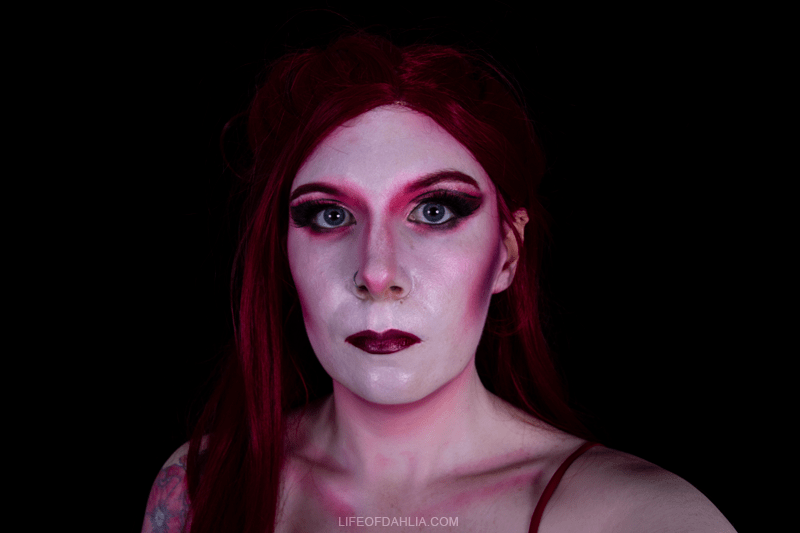 Getting Creative: Fantasy Self-Portrait & Makeup | Life of Dahlia