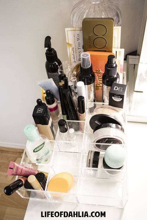 Inexpensive Makeup Storage | Life of Dahlia