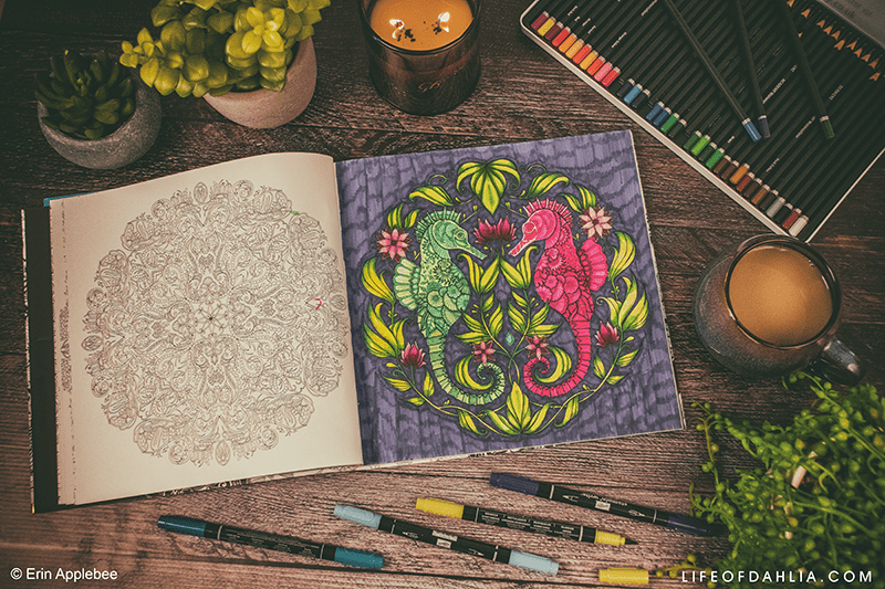 Colour With Me - My Colouring Book Collection | Life of Dahlia
