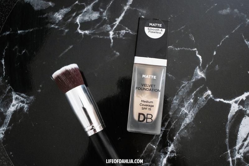 Wear Test & Review - Testing DB Cosmetics Matte foundation | Life of Dahlia