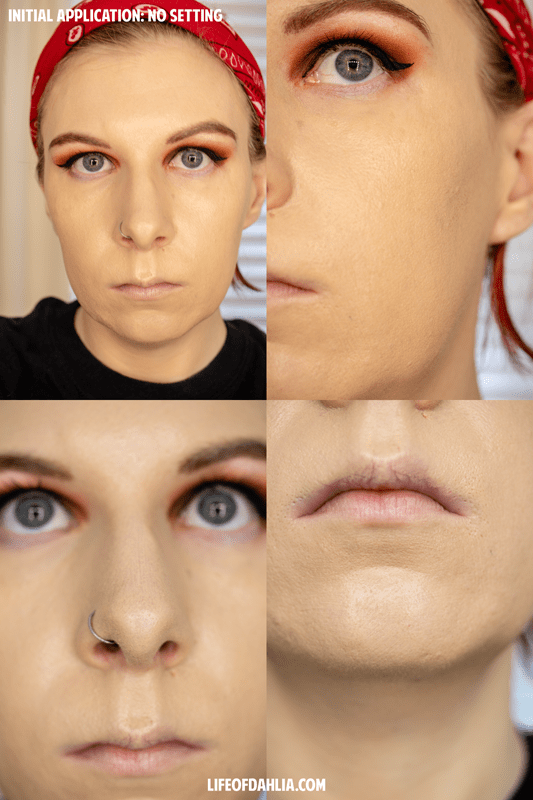 Wear Test & Review - Testing DB Cosmetics Matte foundation | Life of Dahlia