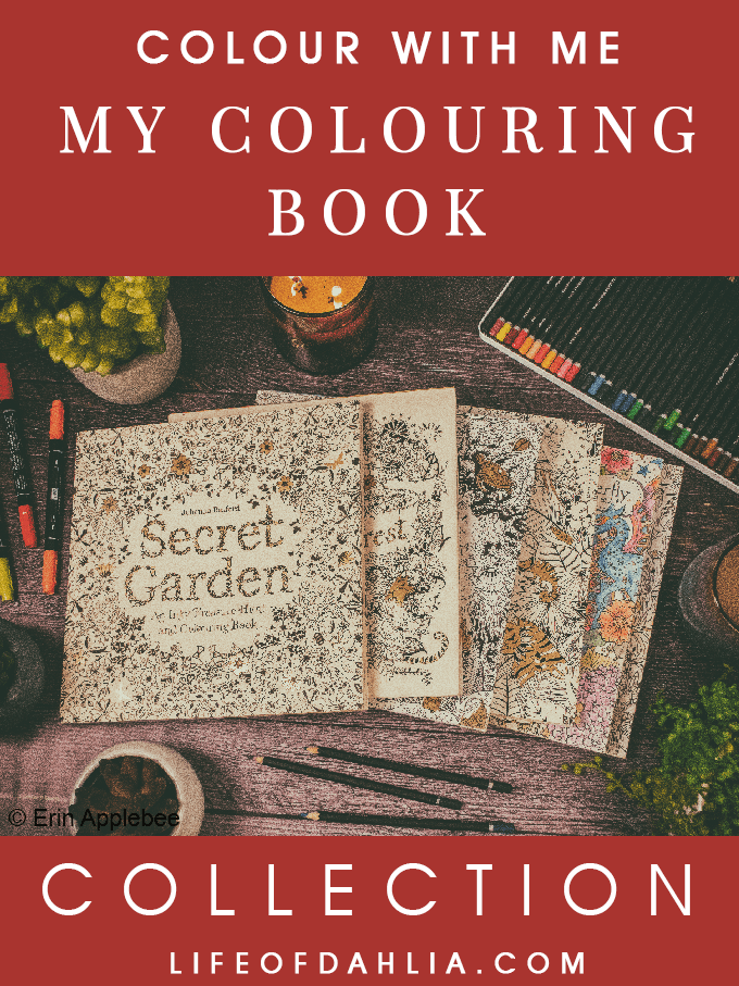Colour With Me - My Colouring Book Collection | Life of Dahlia