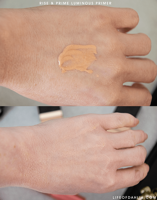 Designer Brands Hydrating Foundation & Rise & Prime Primer Review | Life of Dahlia