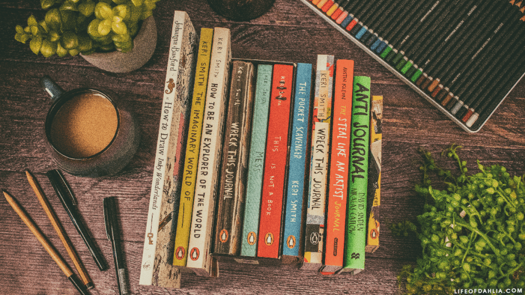 My Art Journal Collection (Wreck This Journal, Anti Journal,…)