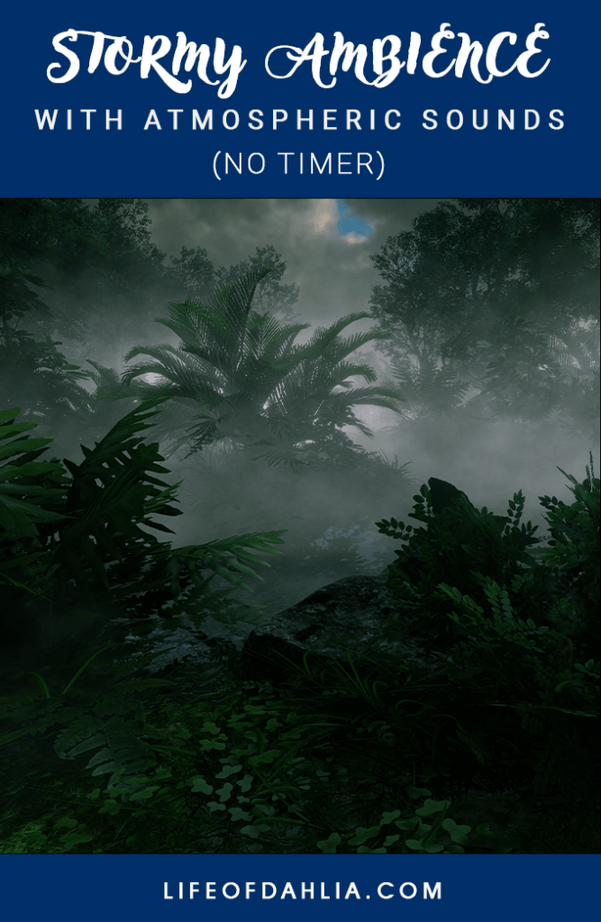 An image with the title of this blog post on it and a photo of an atmospheric stormy nature jungle scene.